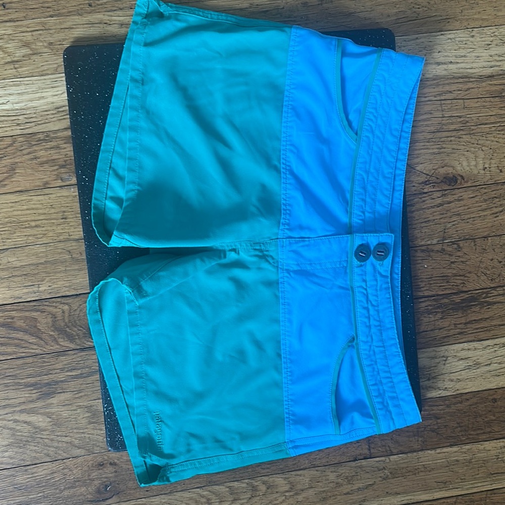 Patagonia Teal Active Shorts